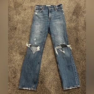 Like new Abercrombie 90’s straight jeans